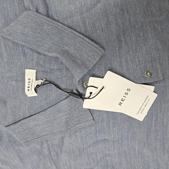 🖤BUY 2 GET 1 FREE Trafford Merino Button Polo Shirt - Picture 8 of 14